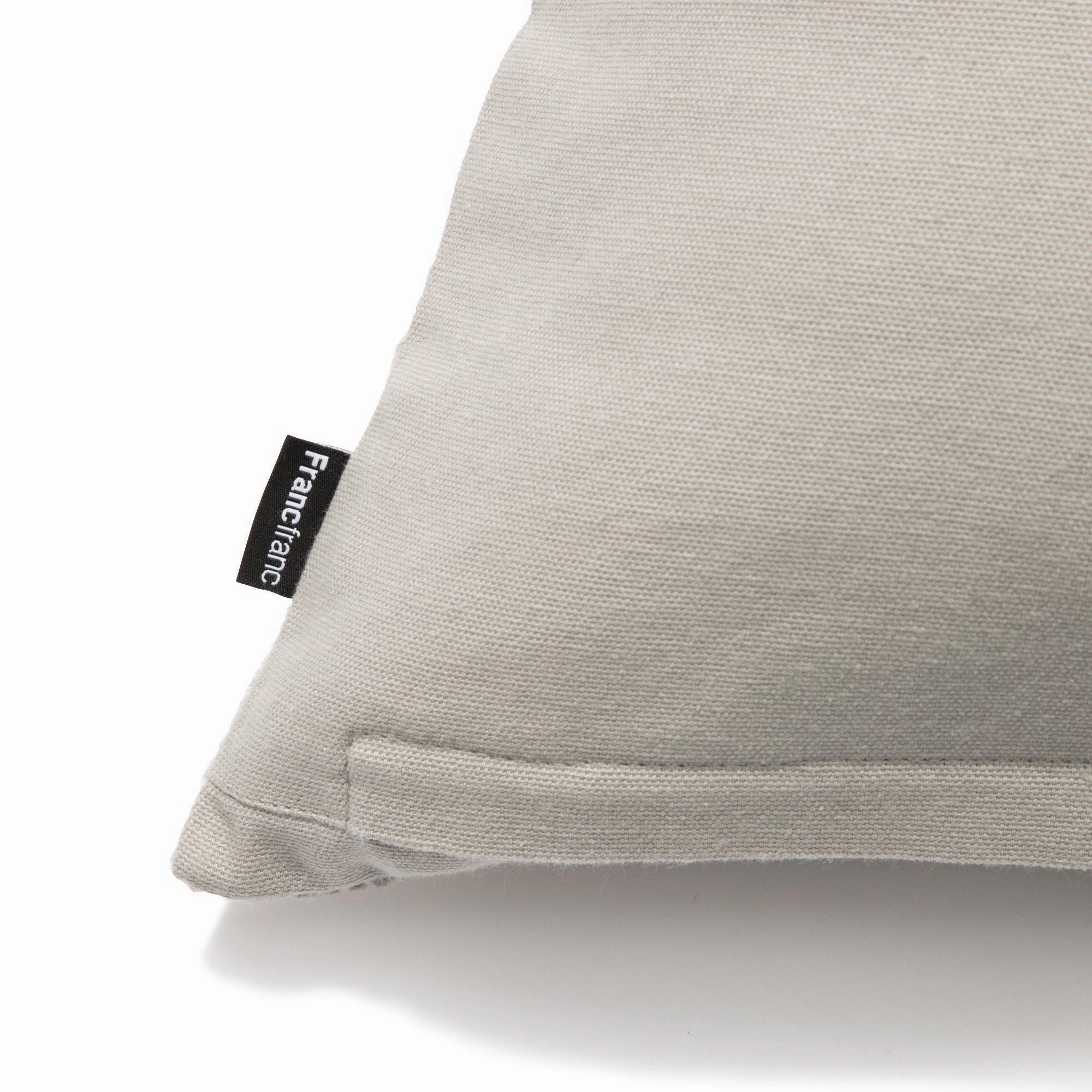 Charlesen Cushion Cover Gray X Silver
