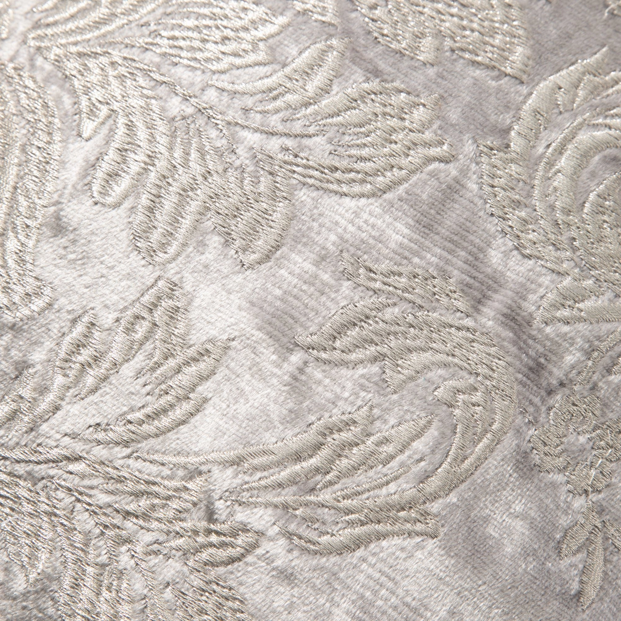Charlesen Cushion Cover Gray X Silver