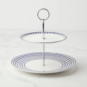 Charlotte Street 2-Tier Servermodern kitchen decor ,kitchen dinner set ,dinnerware 