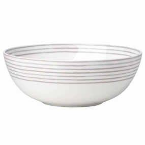 Charlotte Street Grey Serving Bowlmodern kitchen decor ,kitchen dinner set ,dinnerware 