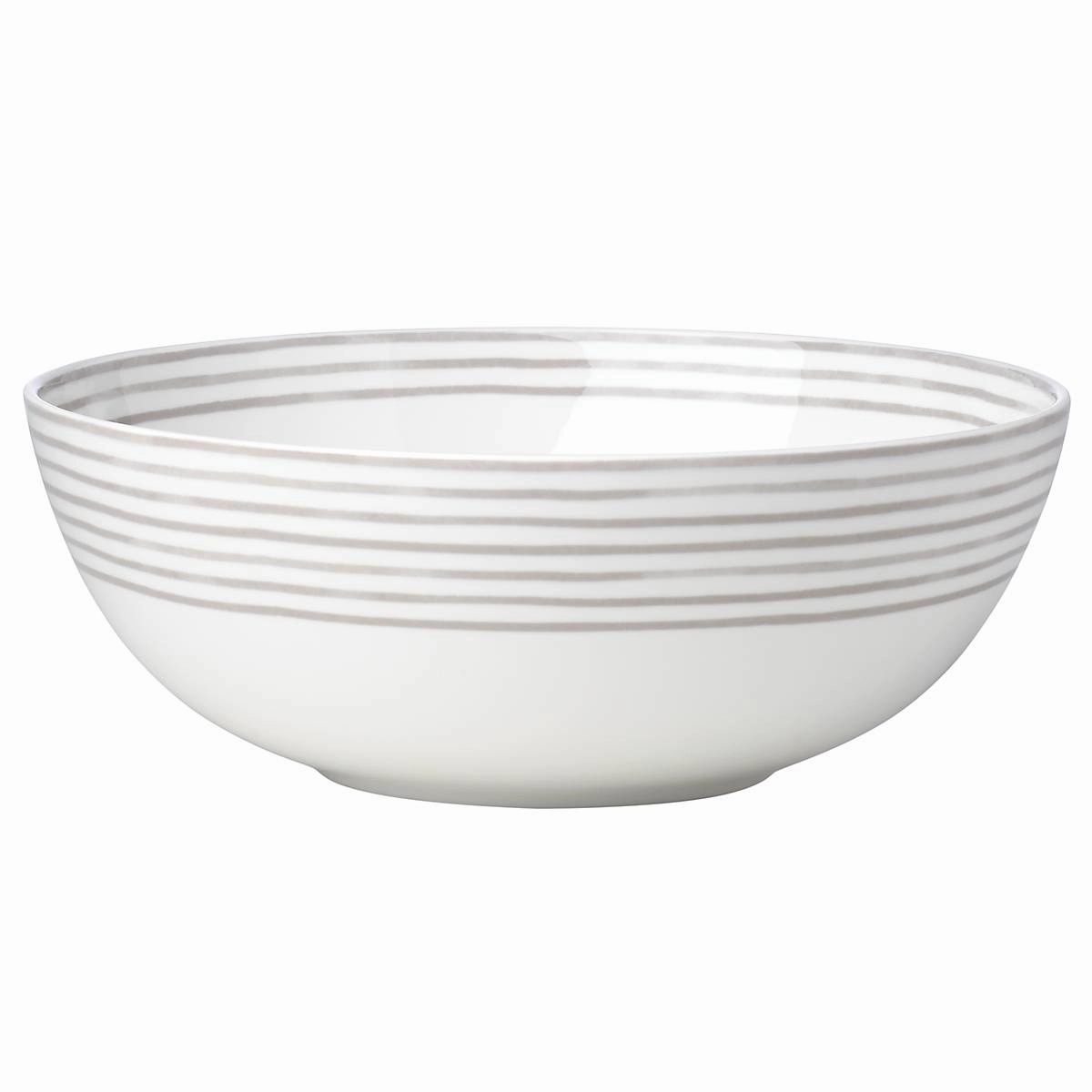 Charlotte Street Grey Serving Bowlmodern kitchen decor ,kitchen dinner set ,dinnerware 