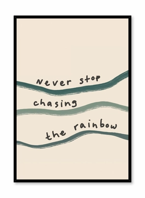 Chasing Rainbows, Posterpop culture themed posters