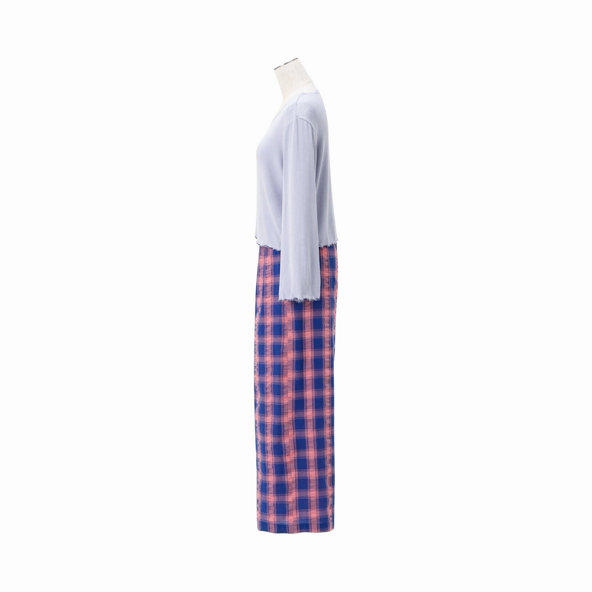 Check Pattern Roomwear Blue