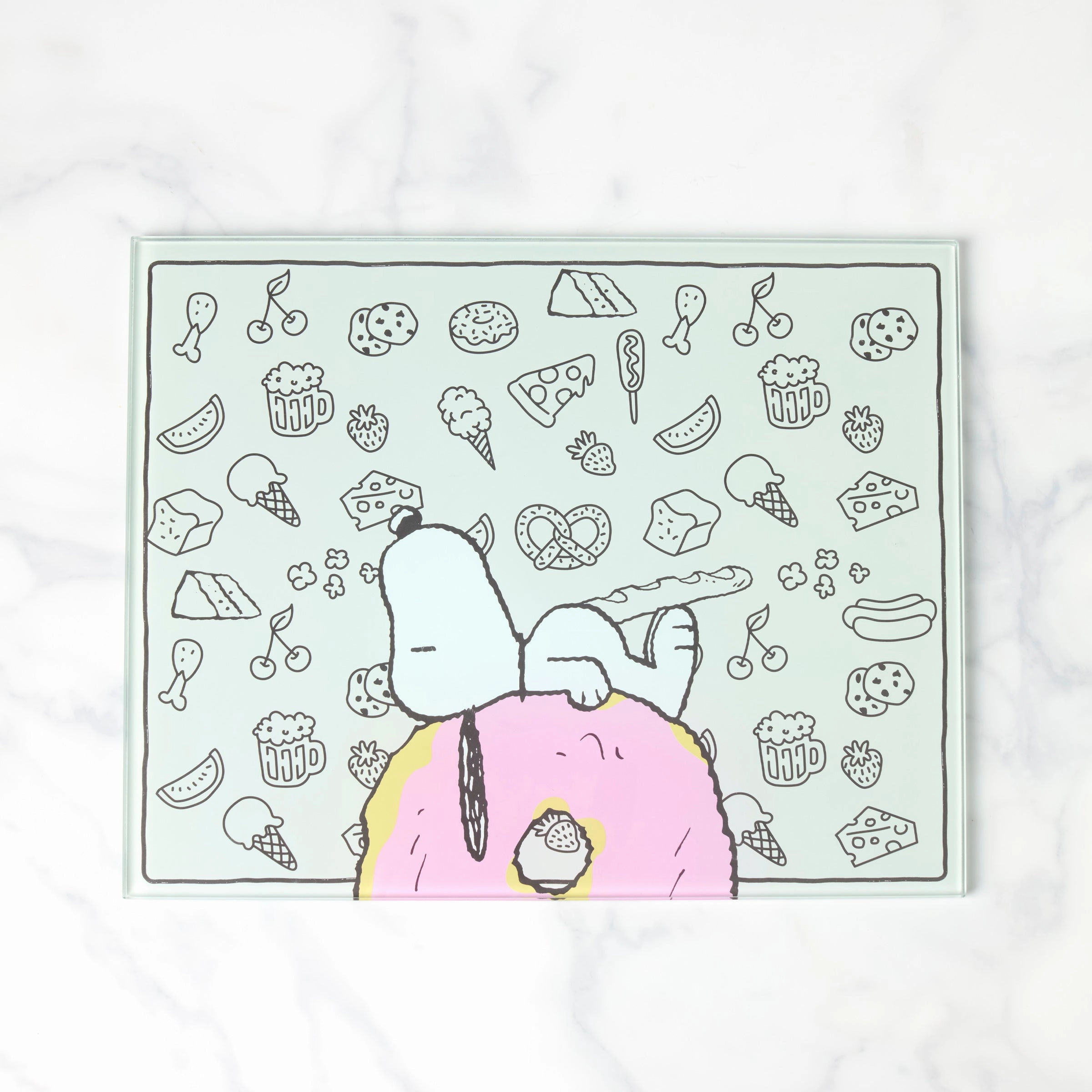 Chef Snoopy Large Prep Boardmodern kitchen decor ,kitchen dinner set ,dinnerware 