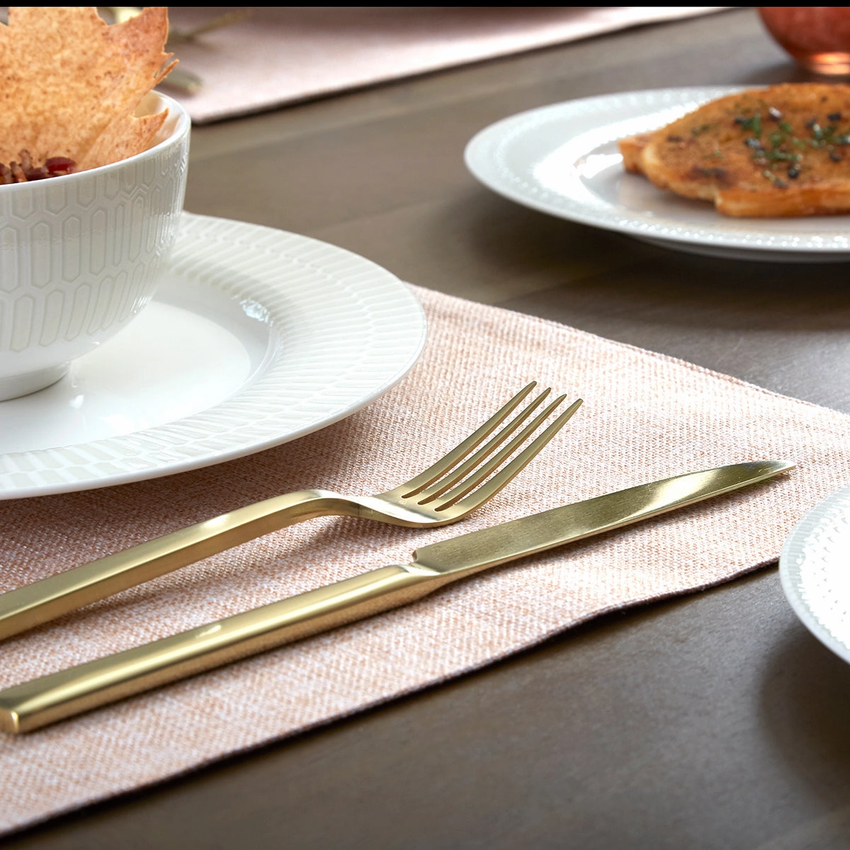 Chefs Table Champagne 20 Piece Flatware Set