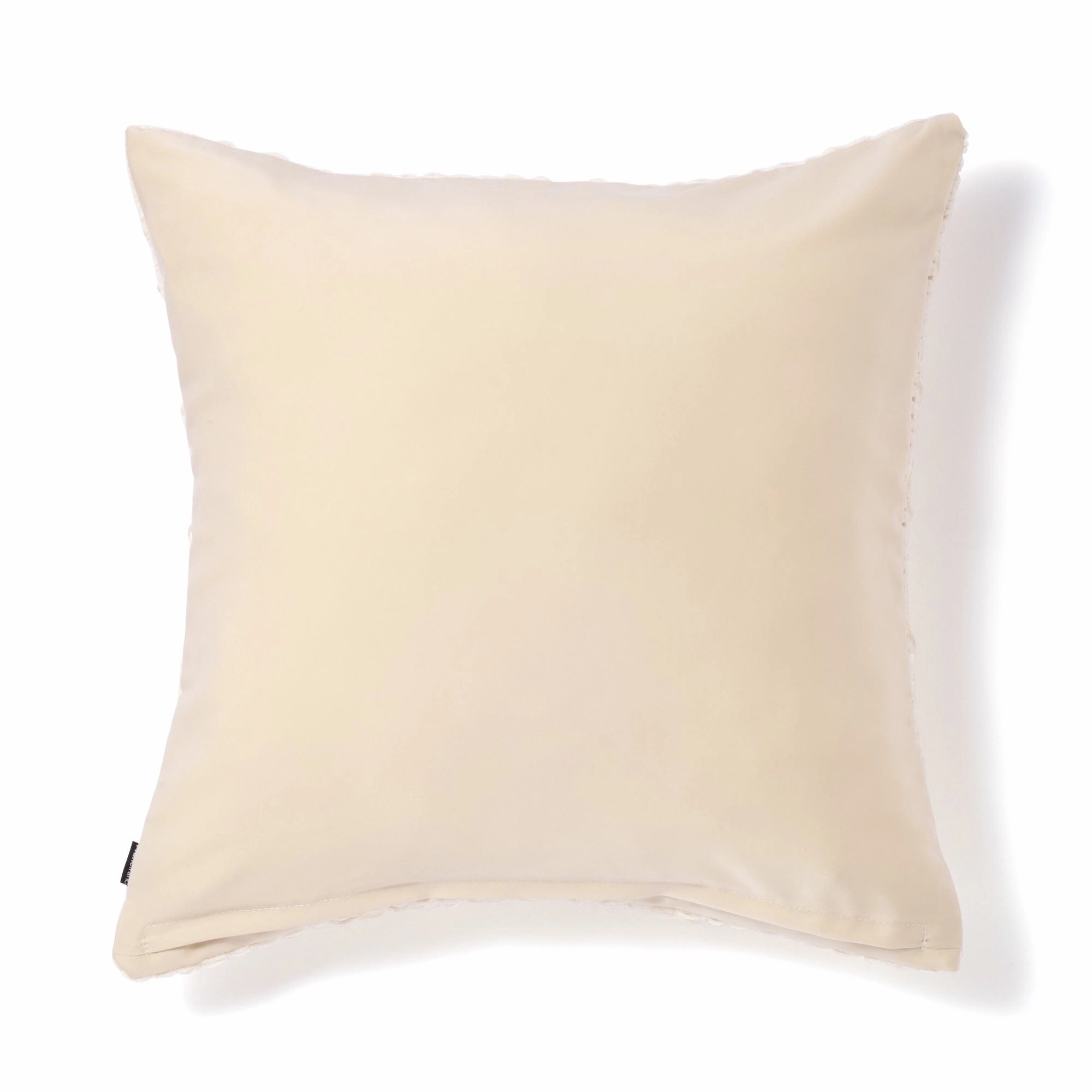 Chenille Ribbon Cushion Cover 450 X 450 Ivory