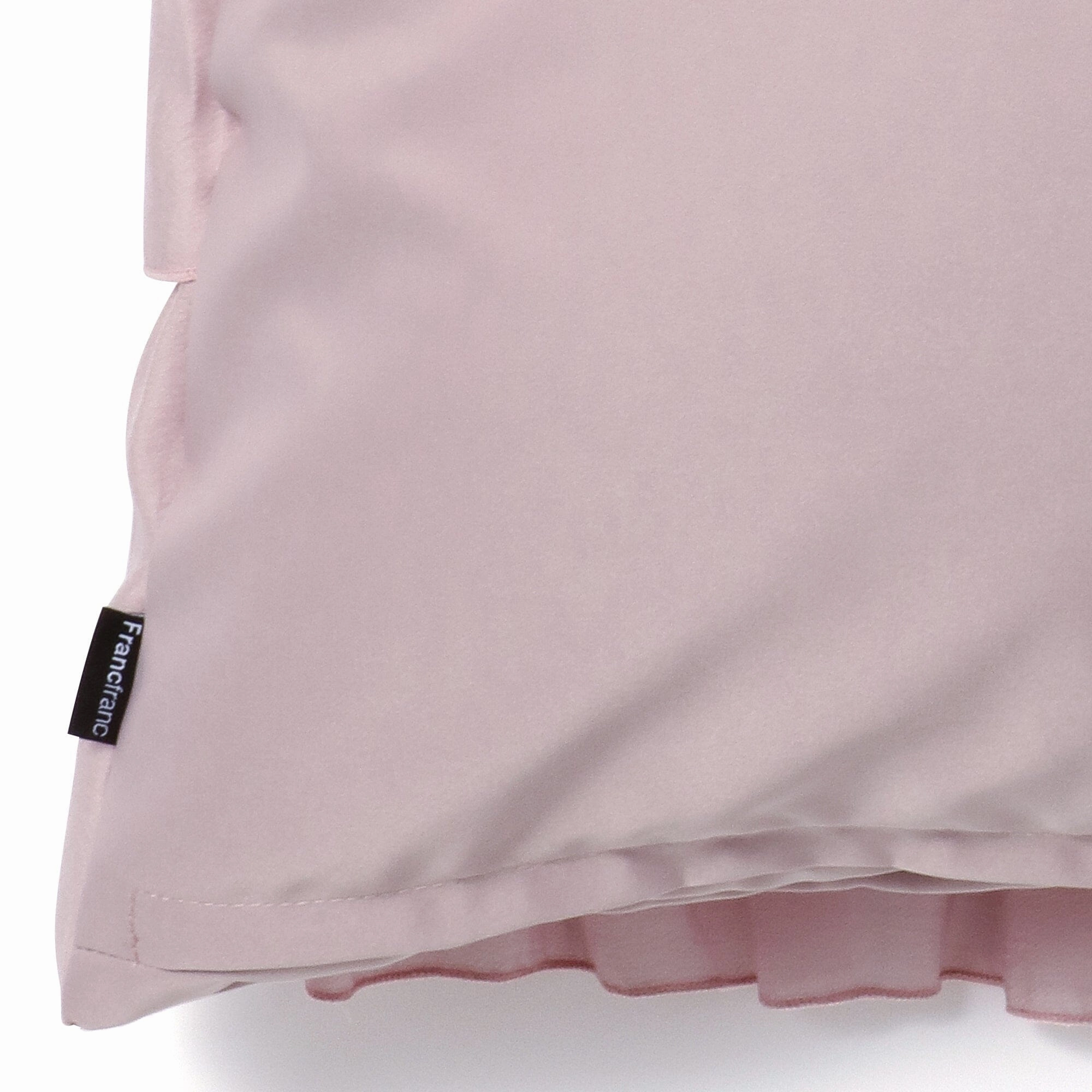 Chiffon Frill Cushion Cover 450 x 450  Pink