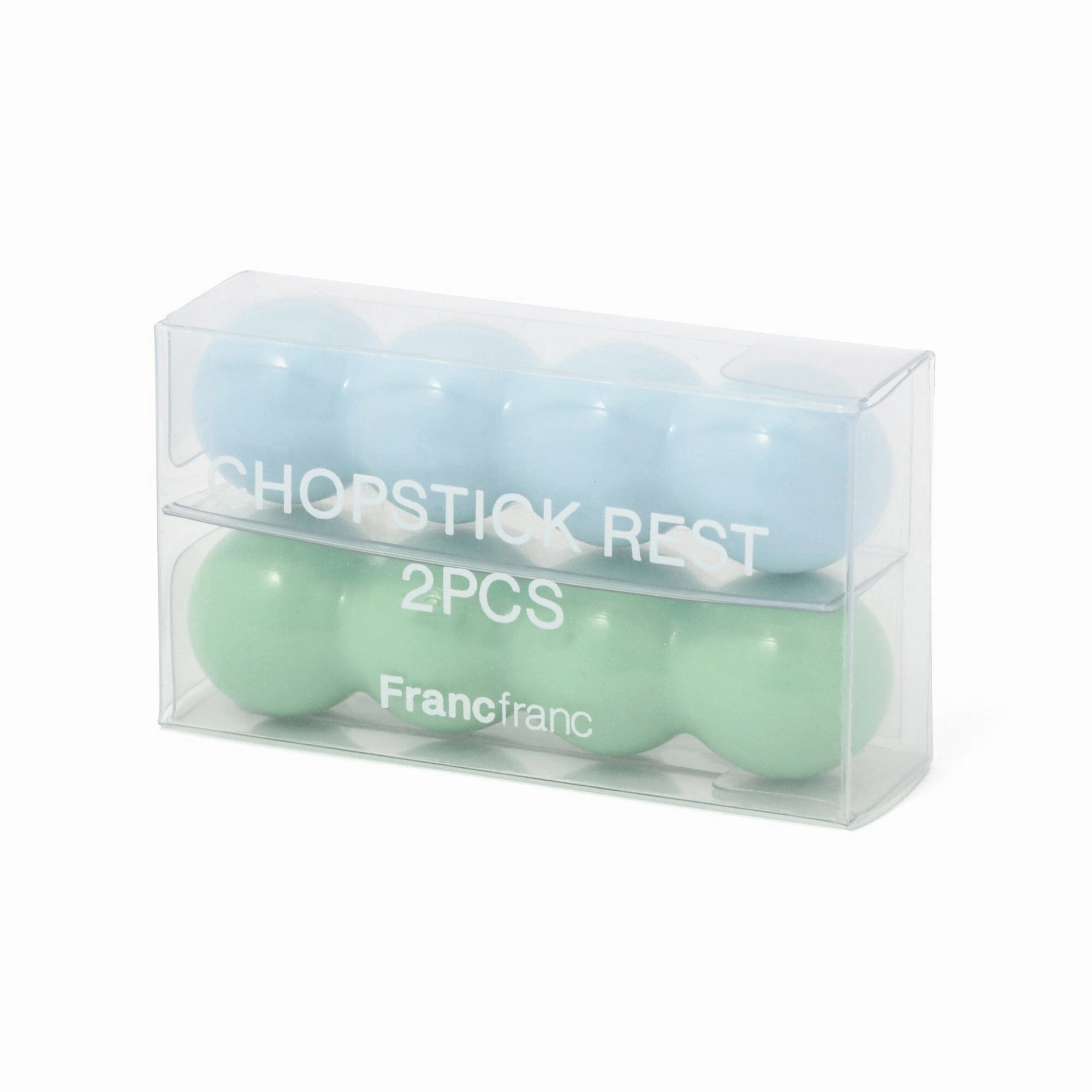 Chopstick Rests Set Of 2 Pom-Pom Blue