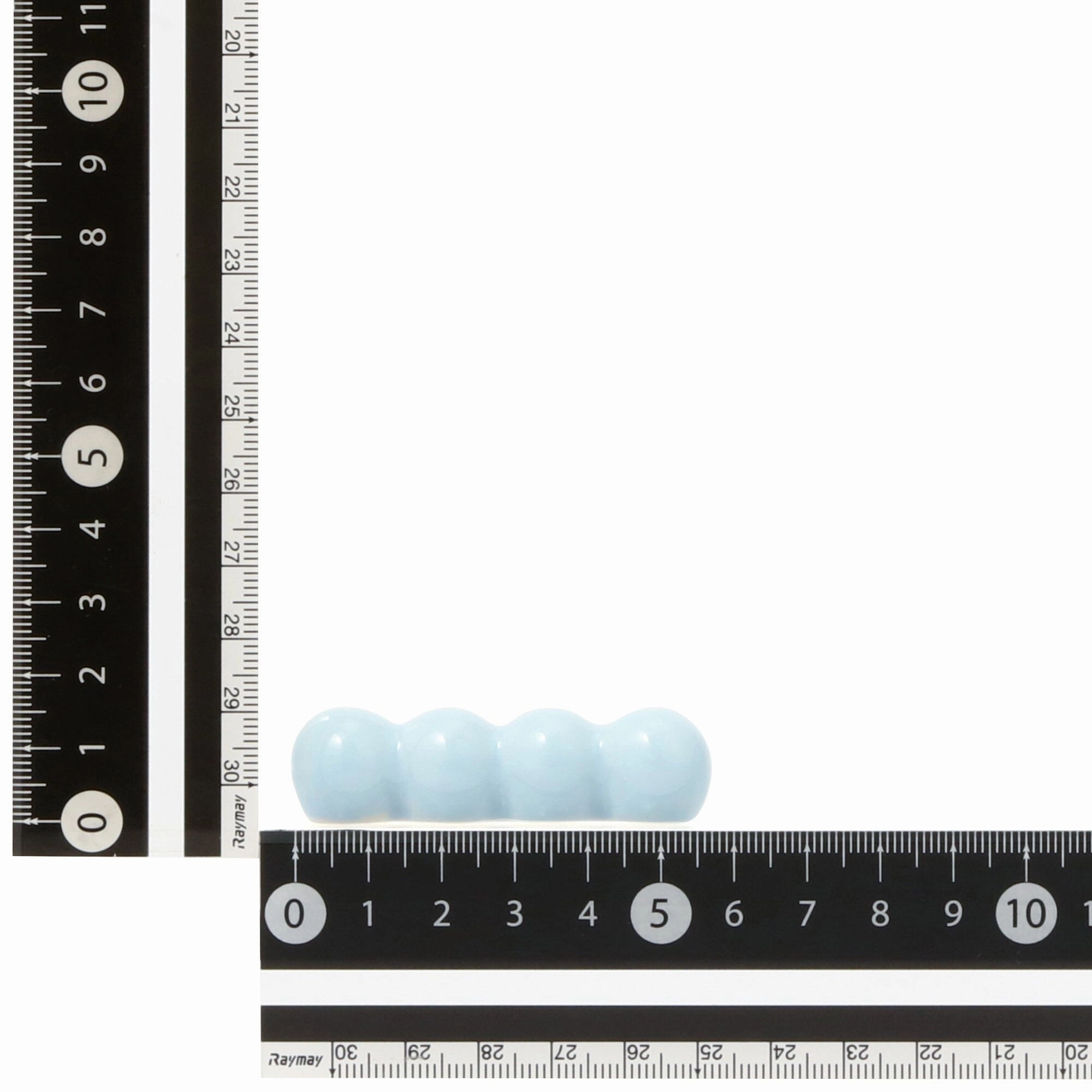 Chopstick Rests Set Of 2 Pom-Pom Blue