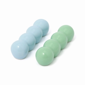 Chopstick Rests Set Of 2 Pom-Pom Blueboho style dinner plates for special occasions 