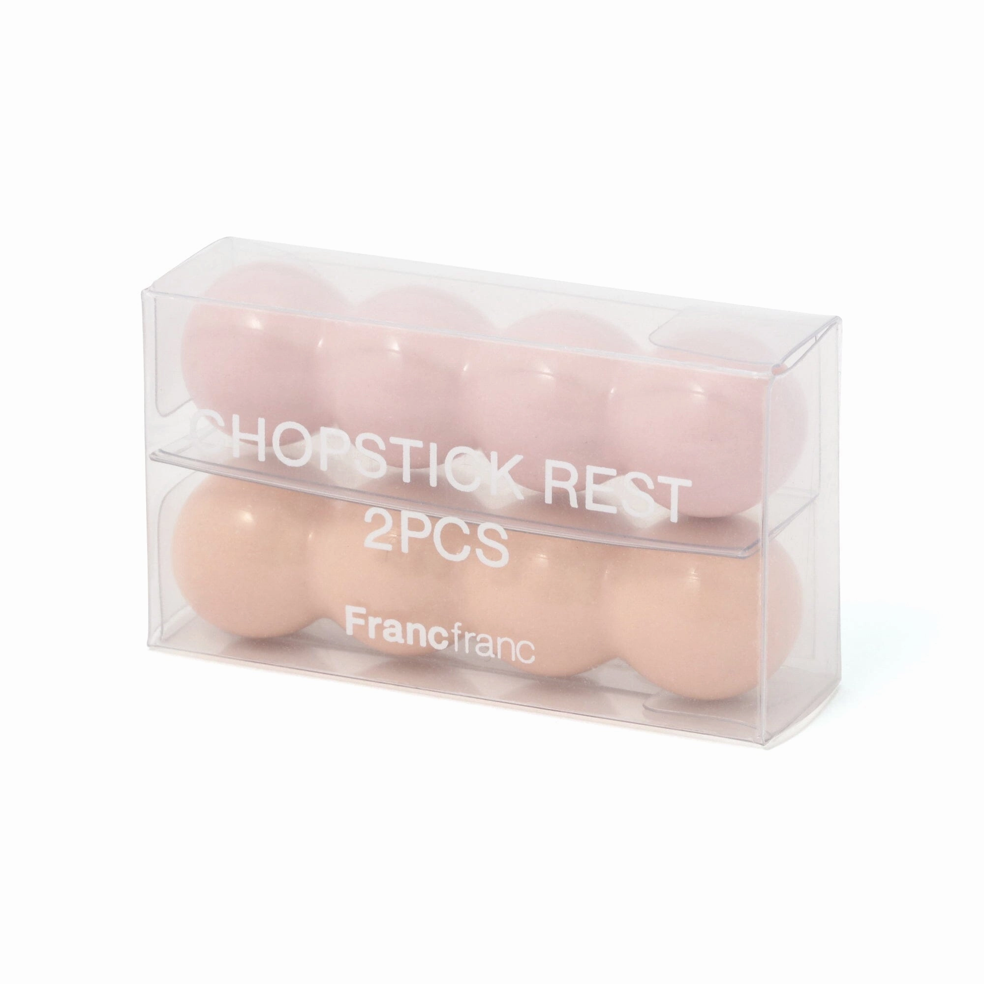Chopstick Rests Set Of 2 Pom-Pom Pink