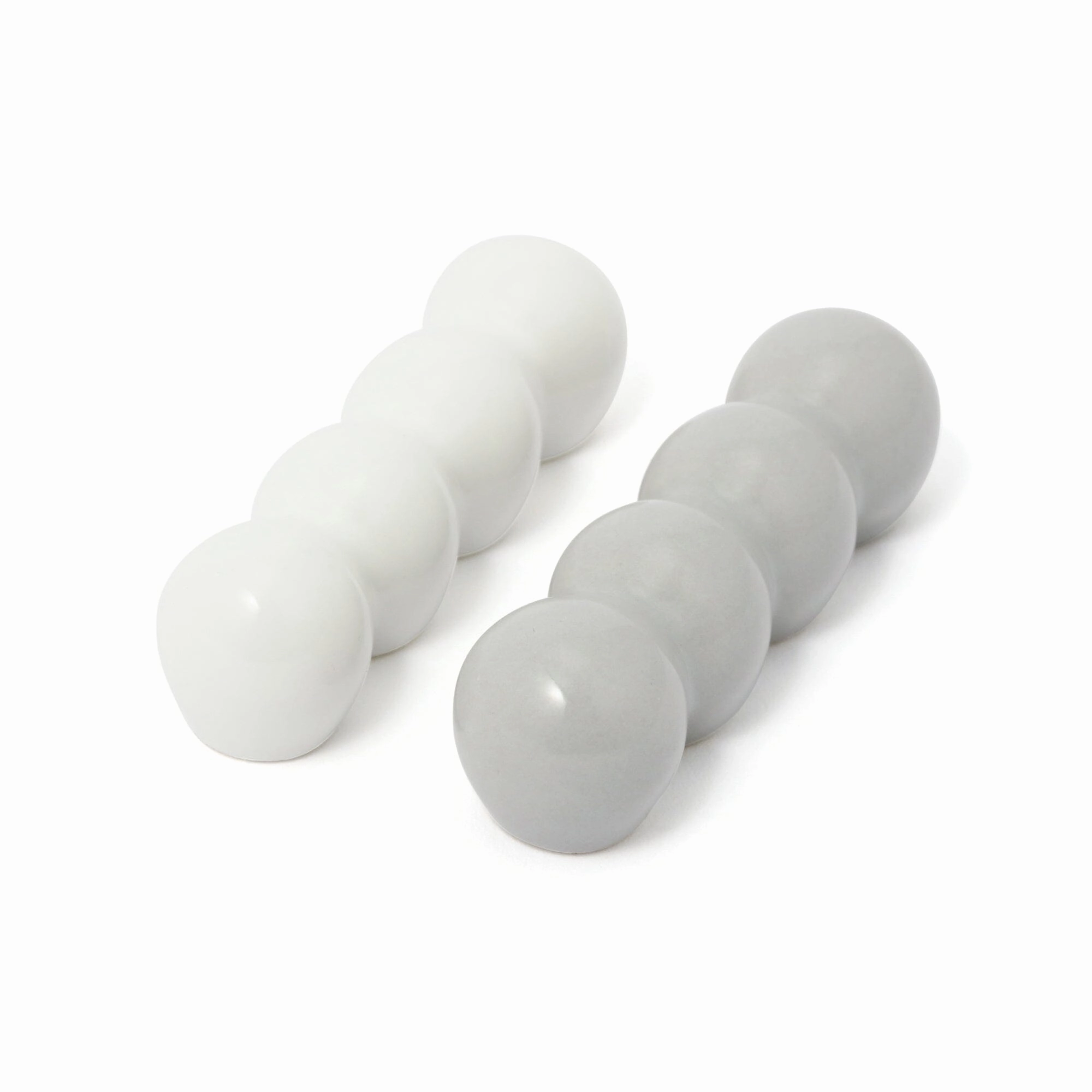 Chopstick Rests Set Of 2 Pom-Poms Whiteboho style dinner plates for special occasions 