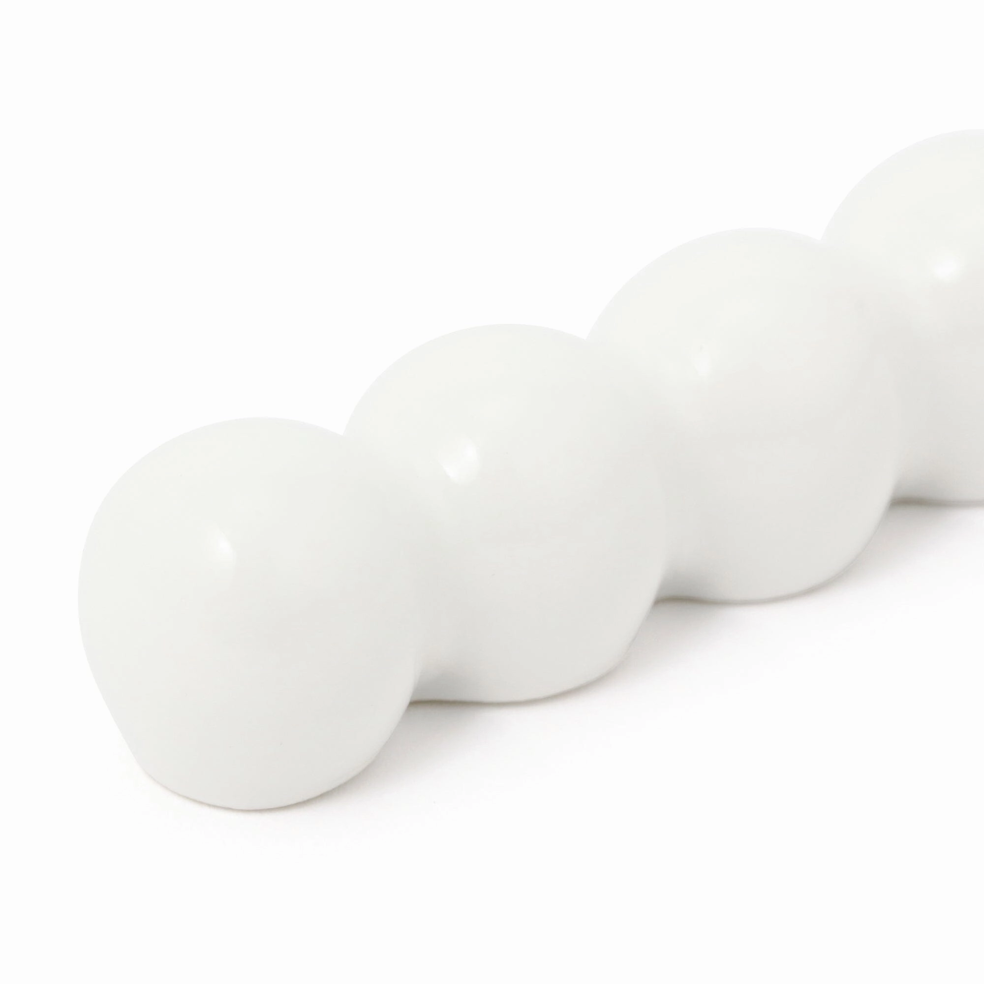 Chopstick Rests Set Of 2 Pom-Poms White