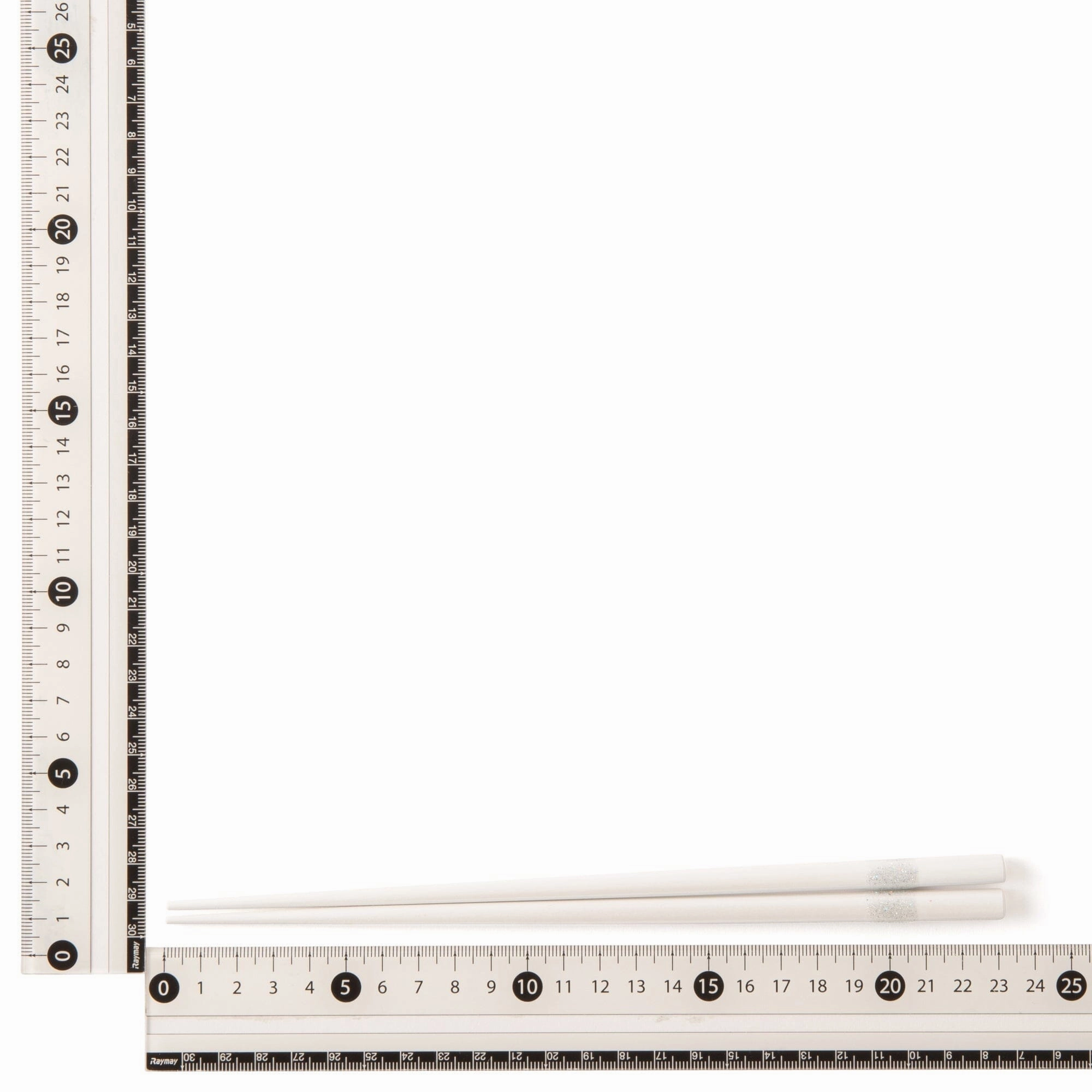 Chopsticks Glitter  White