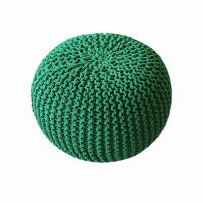 Chunky Knit Pouf