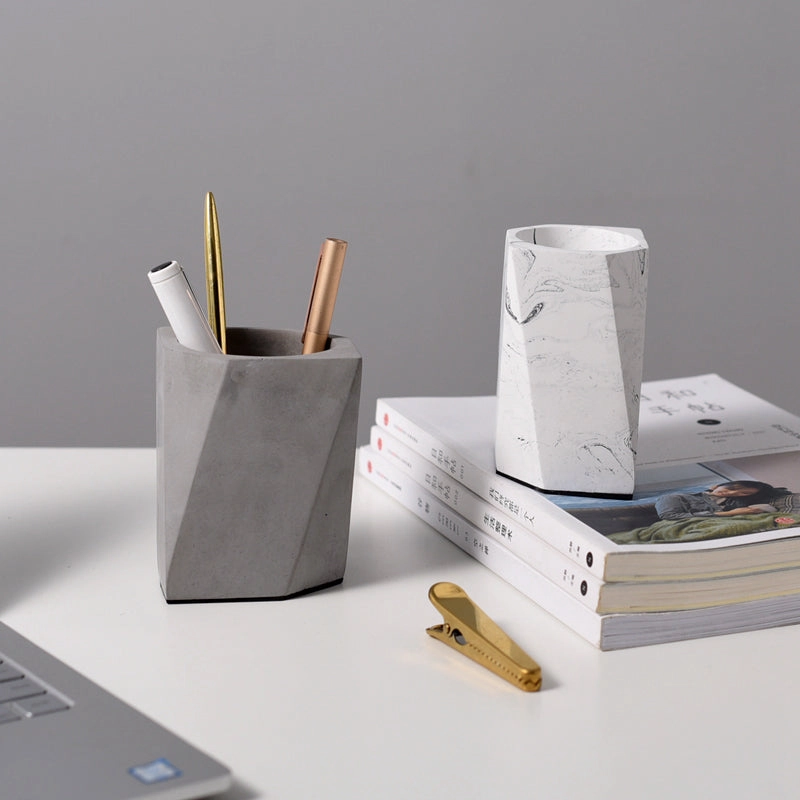 Chunky Modern Abstract Pencil Holder