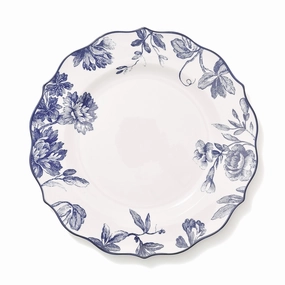 Classic Flower Plate Large Bluehand-painted ceramic bowl