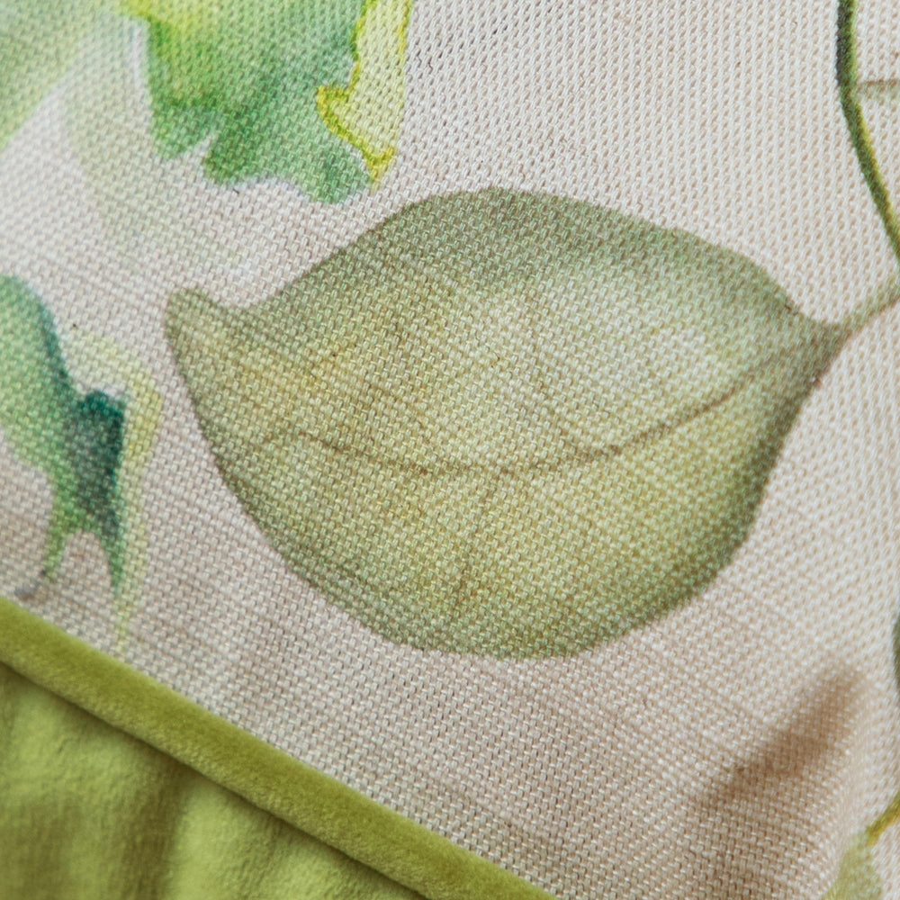 Claudia Printed Piped Cushion Sand