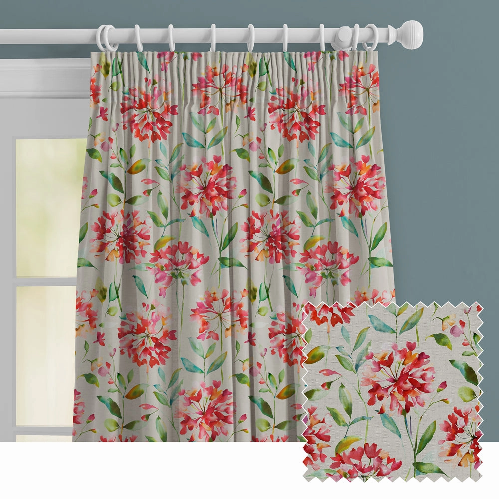Clovelly Printed Made to Measure Curtains Russetthome decor ,wall decor 