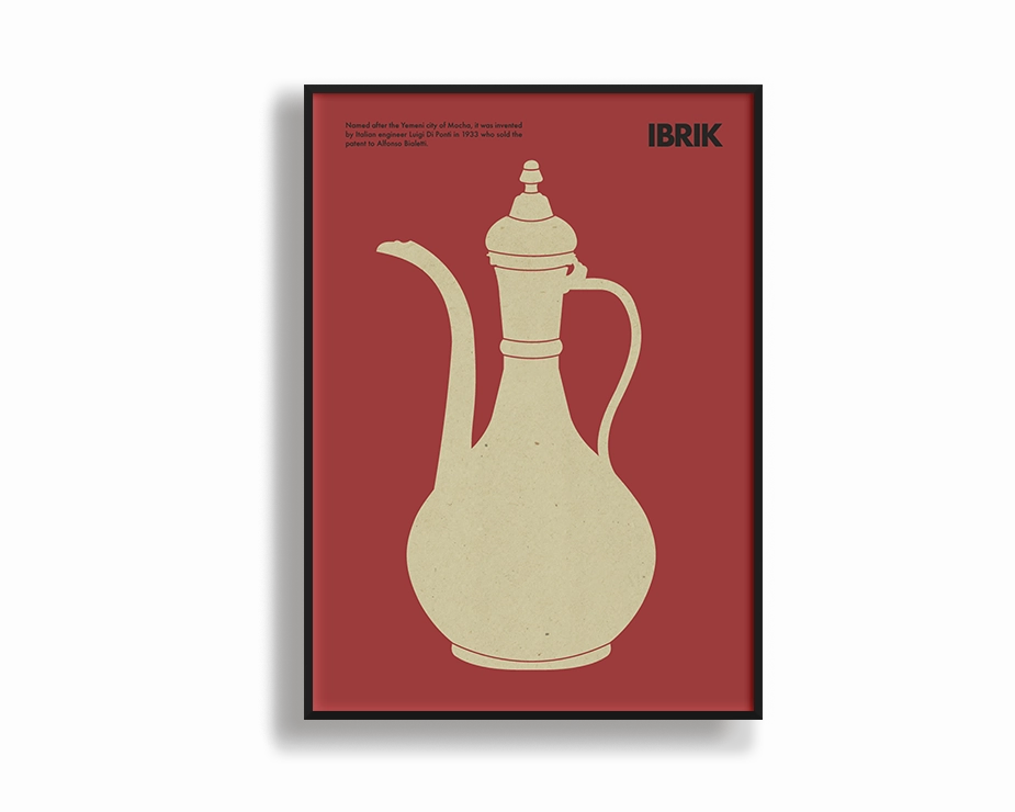 Coffee Tools French Ibrix 02nordic style wall decor