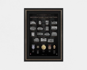 COLLINGWOOD FOOTBALL CLUB DECORATIONS OF DISTINCTIONhandmade souvenirs