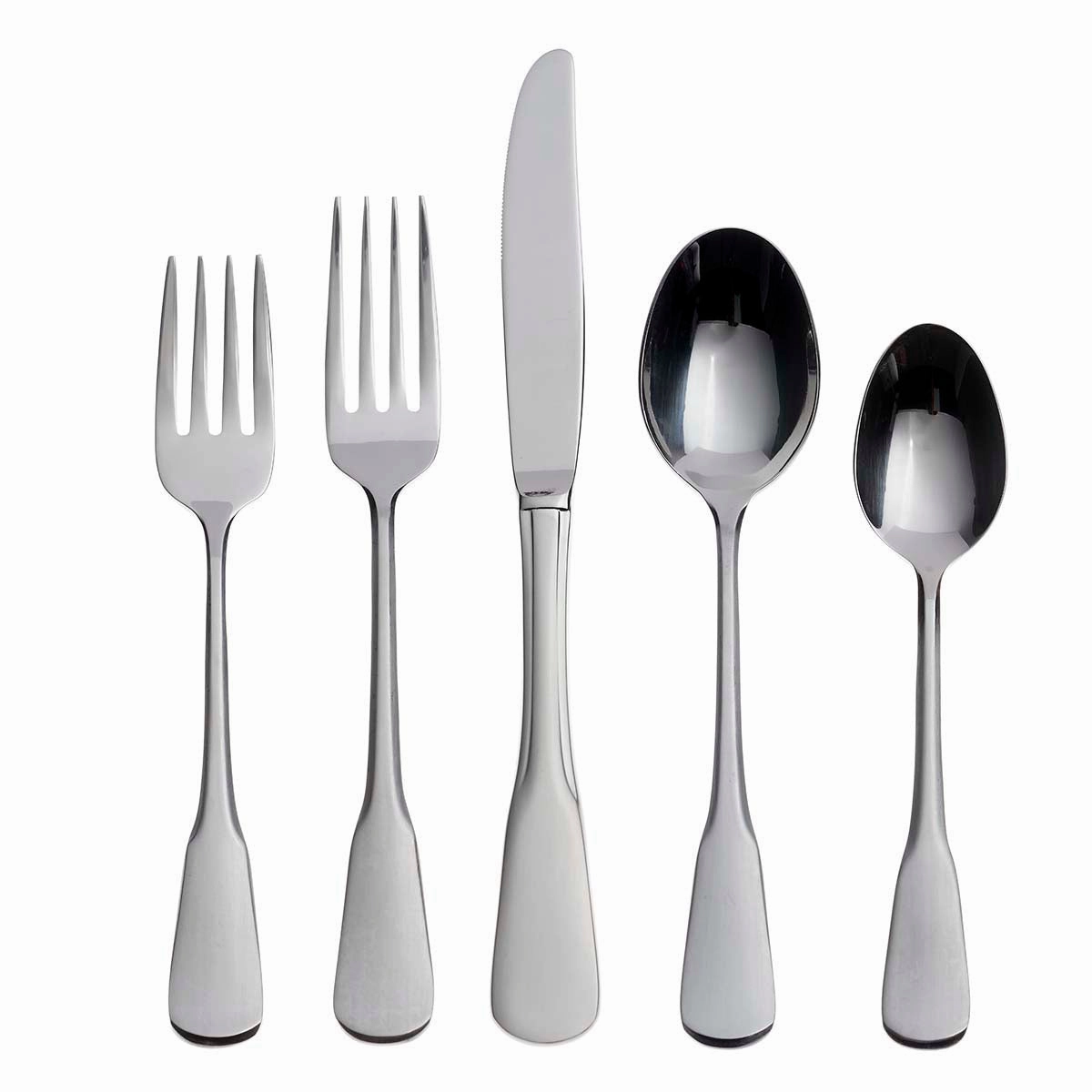 Colonial Boston 45 Piece Flatware Seteco-friendly bamboo fiber tableware set 