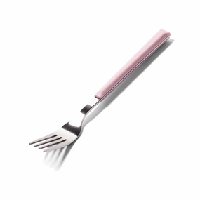 Color Handle Cake Fork Pinkboho style dinner plates for special occasions 