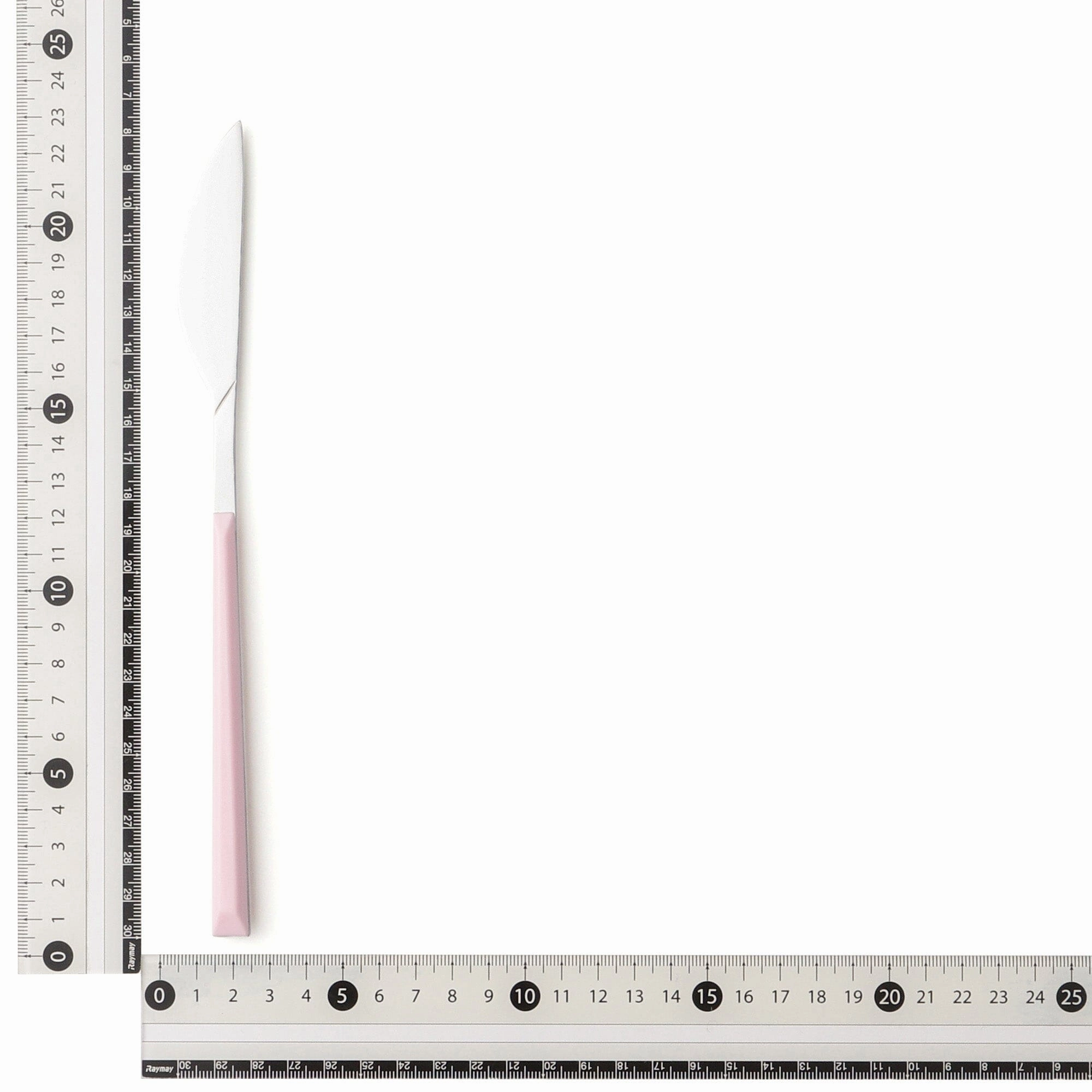 Color Handle Dinner Knife Pink