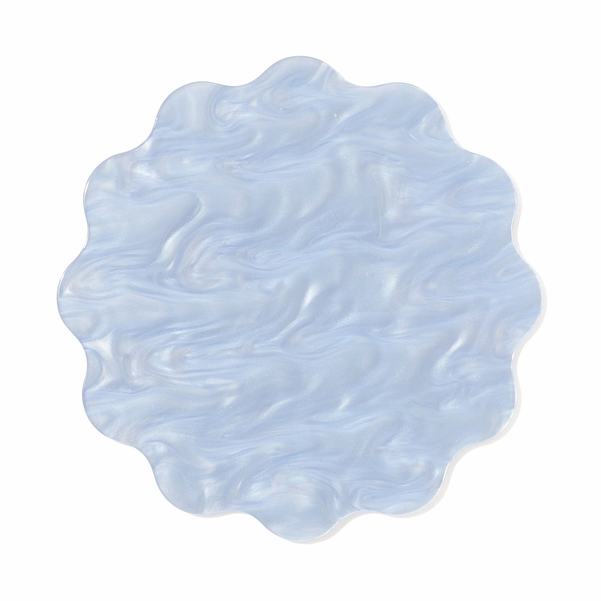 Color Marble Coaster  Bluewaterproof oil-proof tablecloth