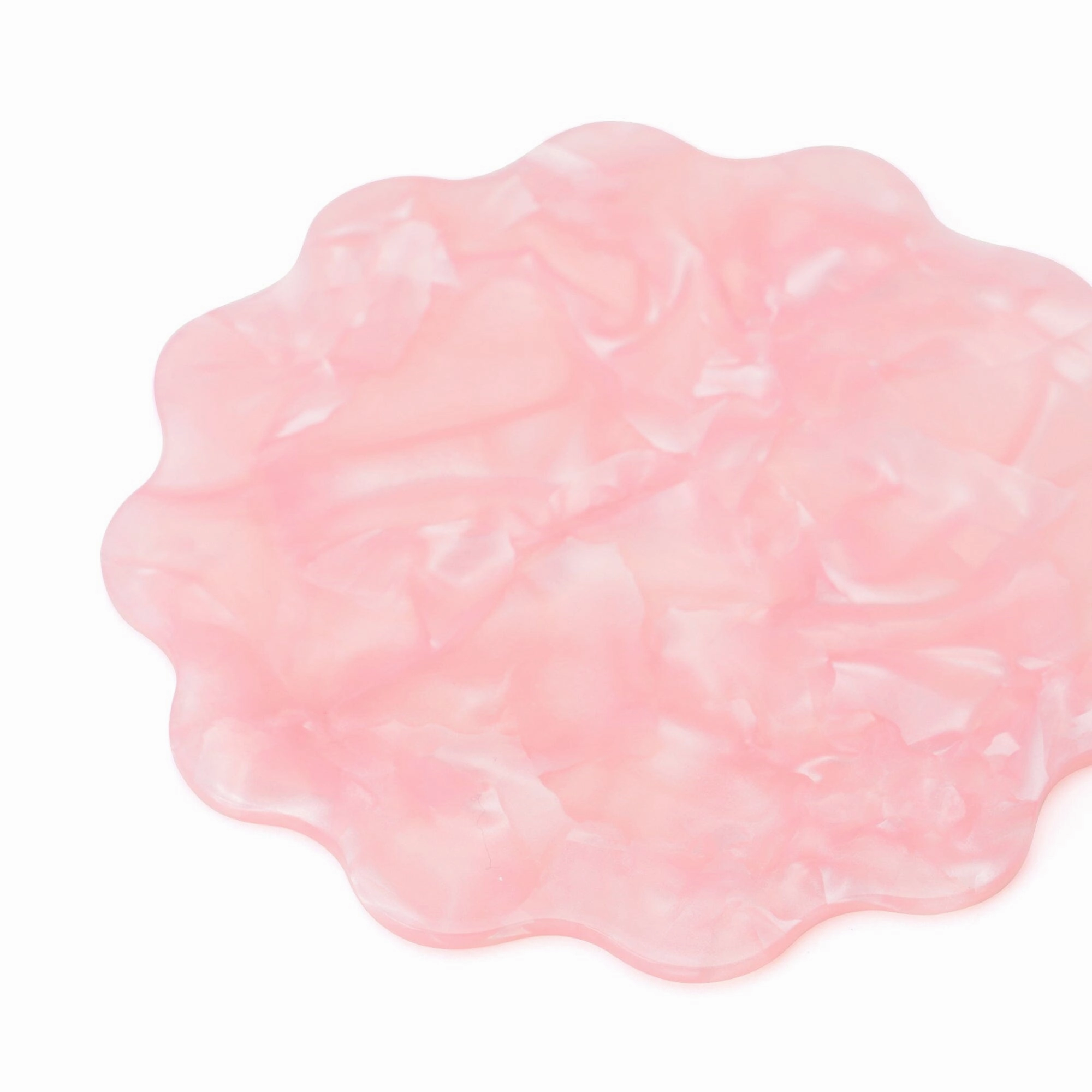 Color Marble Coaster  Pink