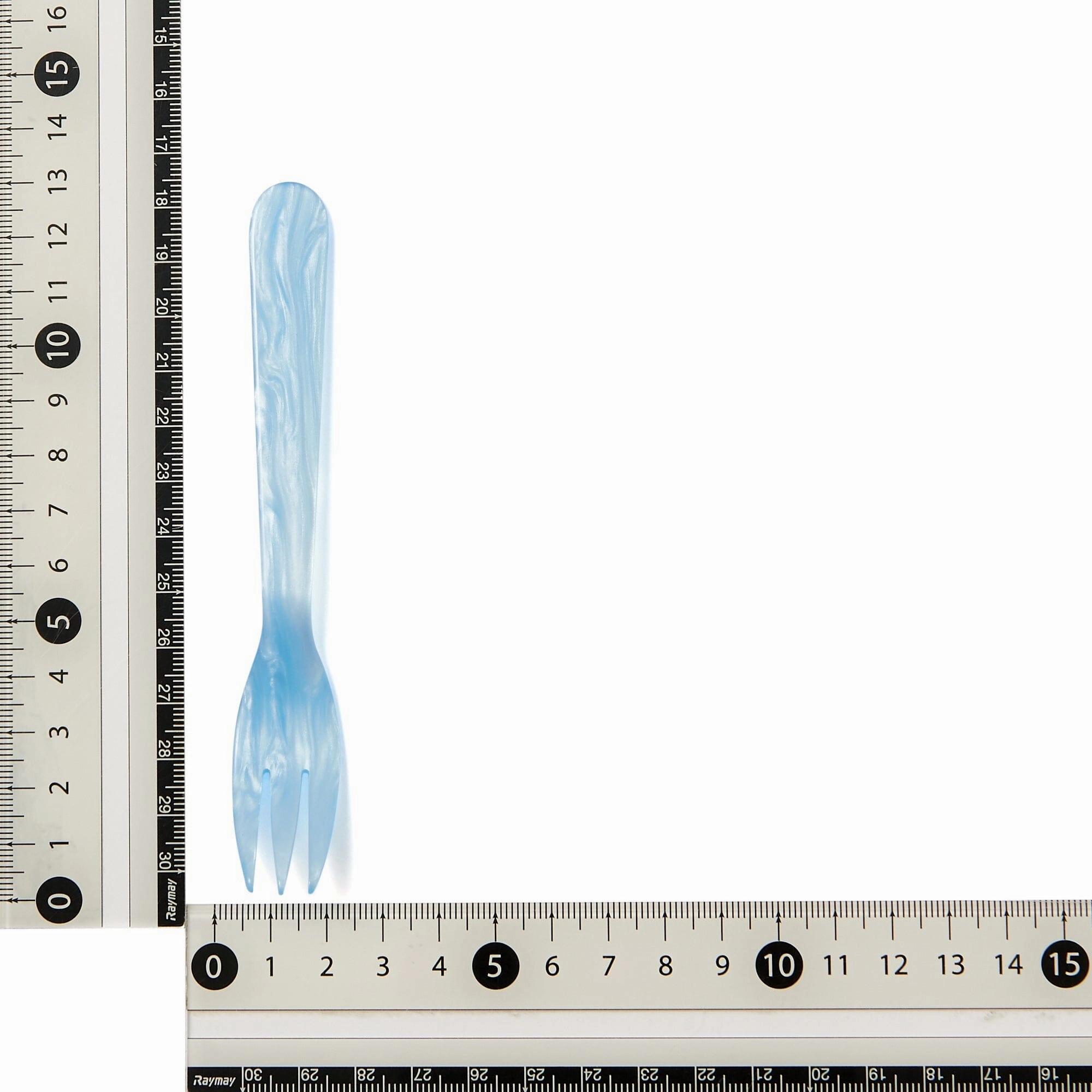 Color Marble Dessert Fork Blue