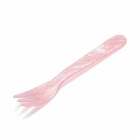 Color Marble Dessert Fork Pinkboho style dinner plates for special occasions 