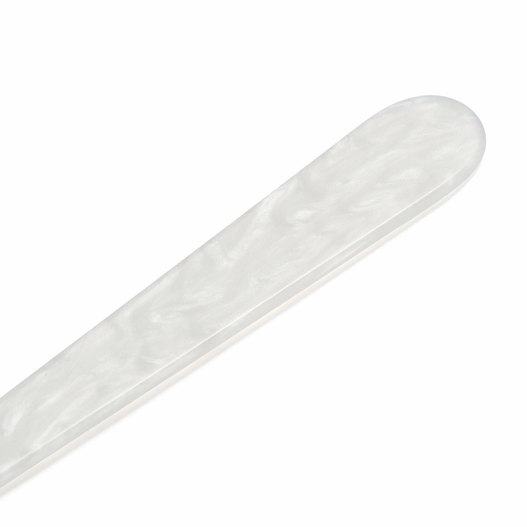 Color Marble Dessert Fork White