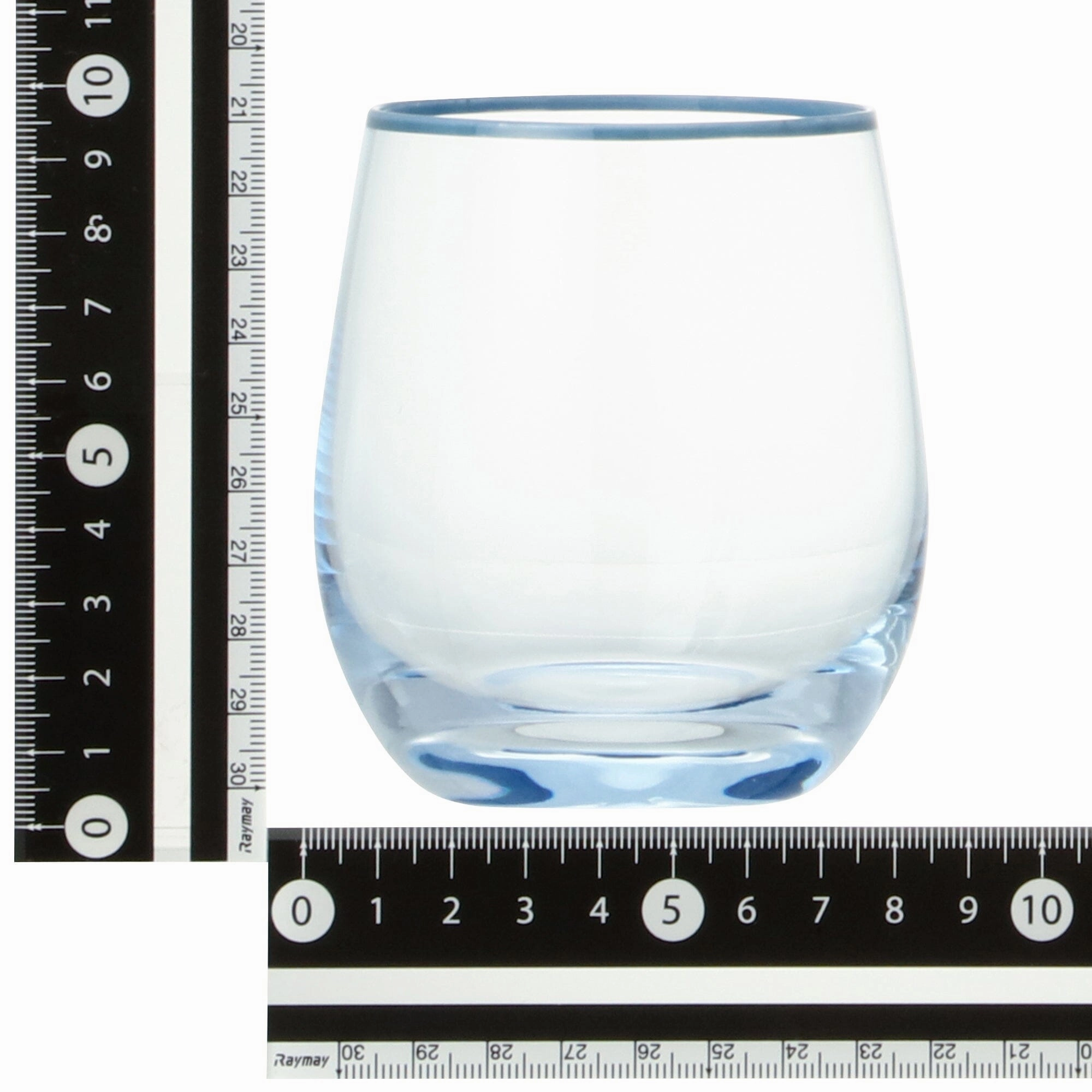Color Rim Tumbler Blue