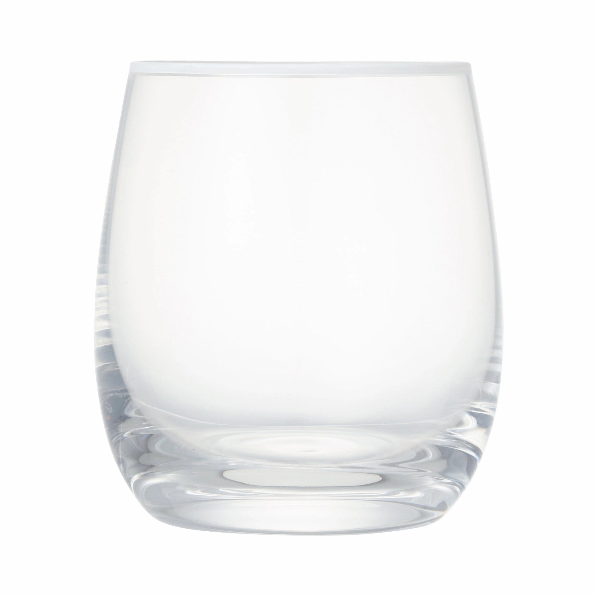 Color Rim Tumbler Clear