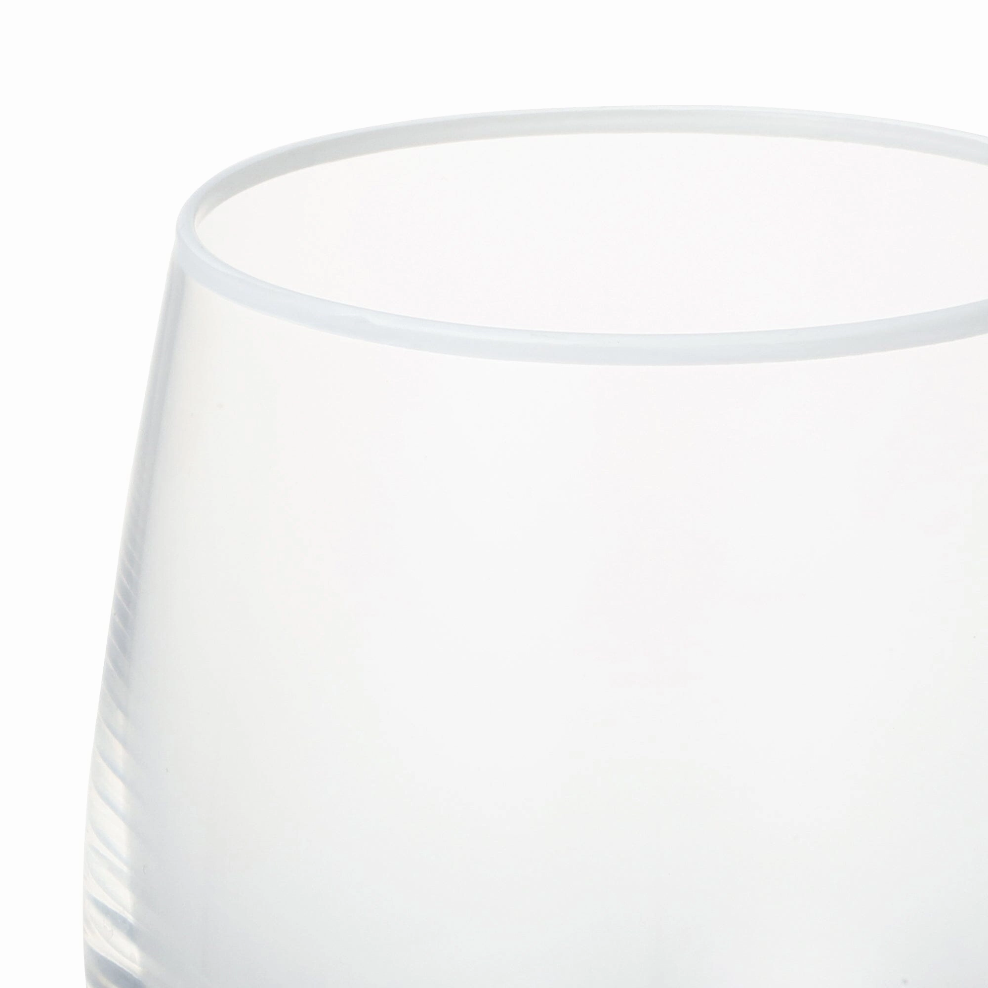 Color Rim Tumbler Clear