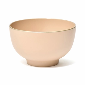 Color Shiruwan S Brownhand-painted ceramic bowl