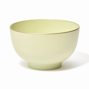 Color Shiruwan S Greenhand-painted ceramic bowl