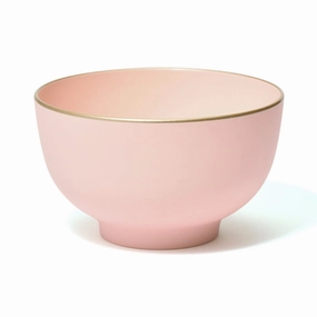 Color Shiruwan S Pinkhand-painted ceramic bowl