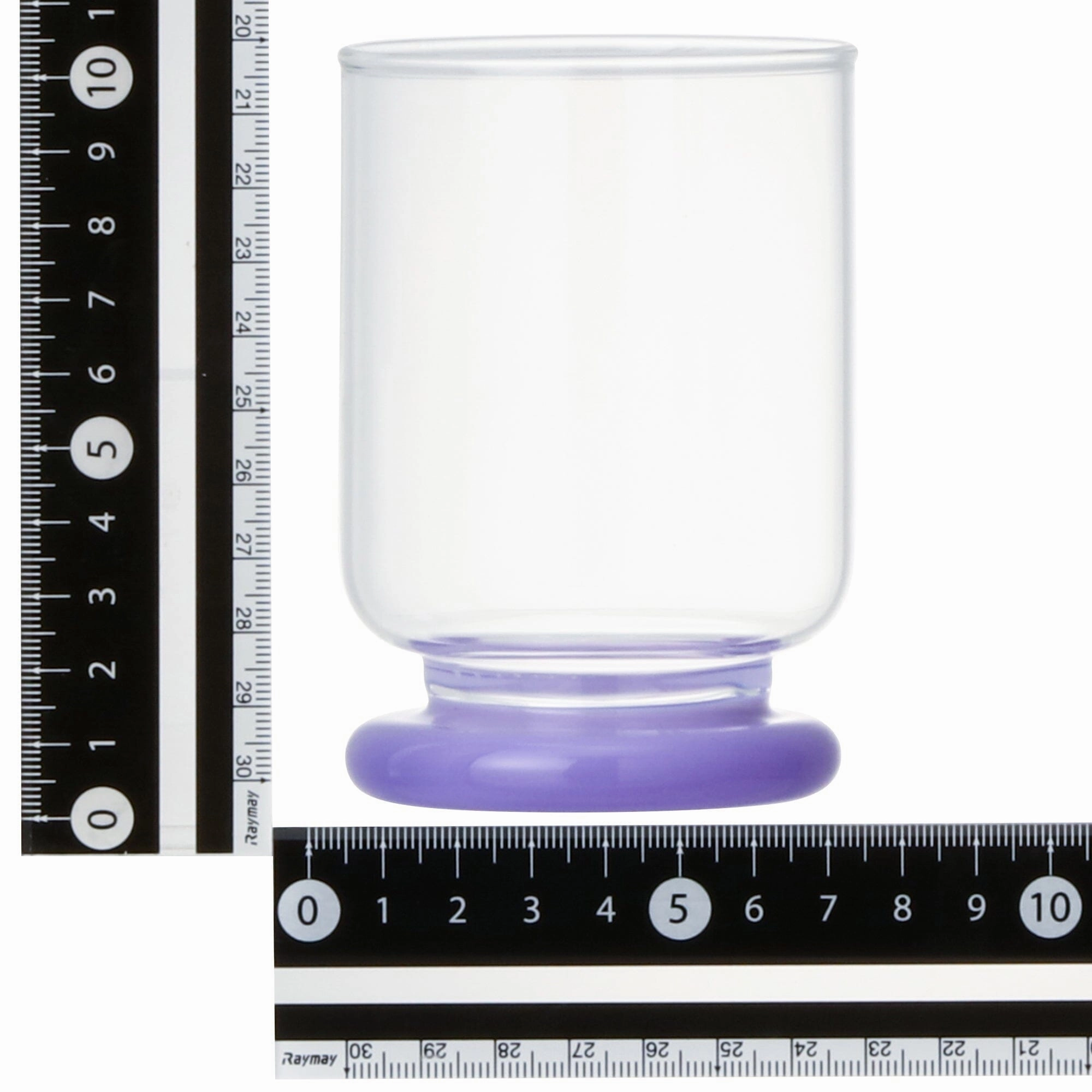 Colorful Foot Tumbler Purple