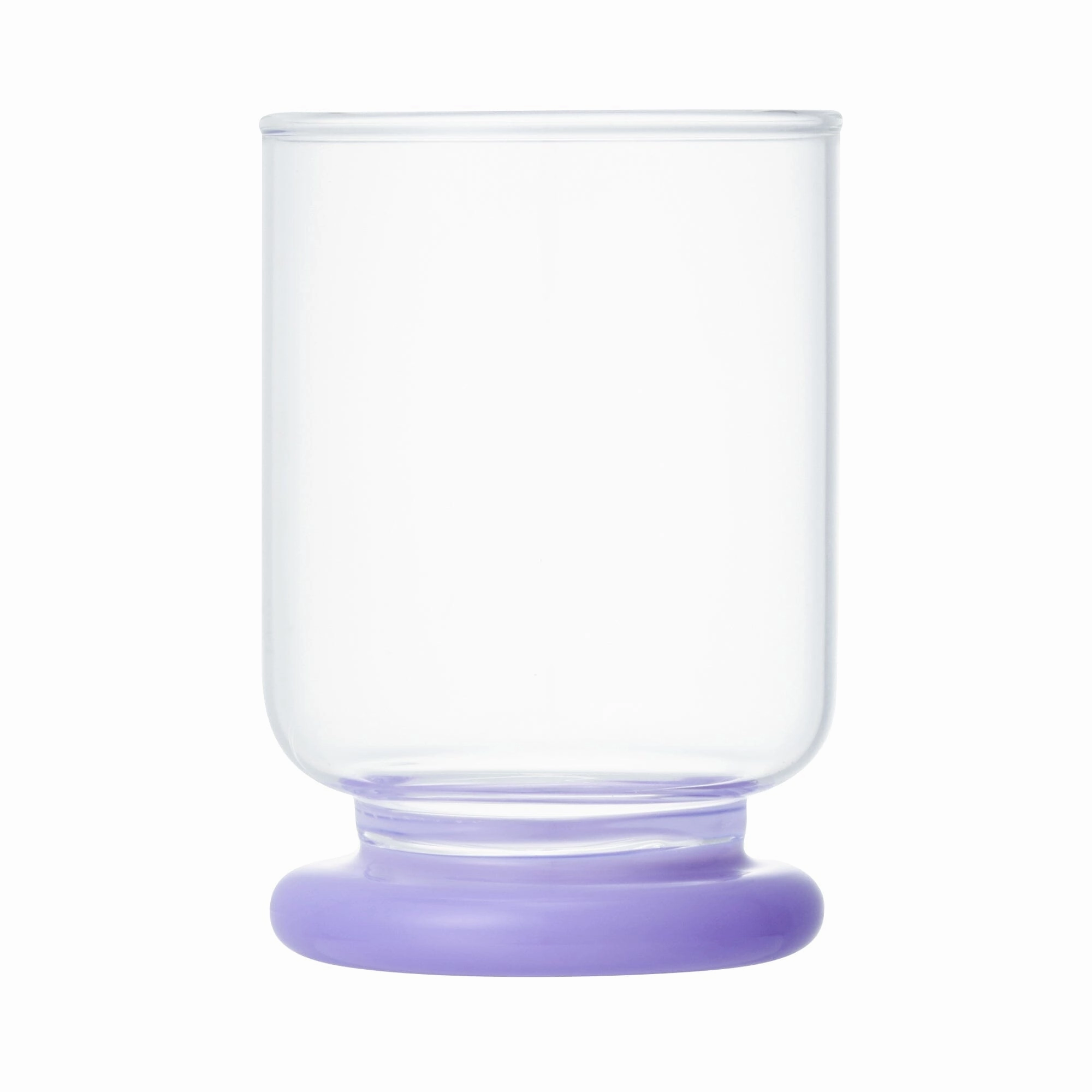 Colorful Foot Tumbler Purple