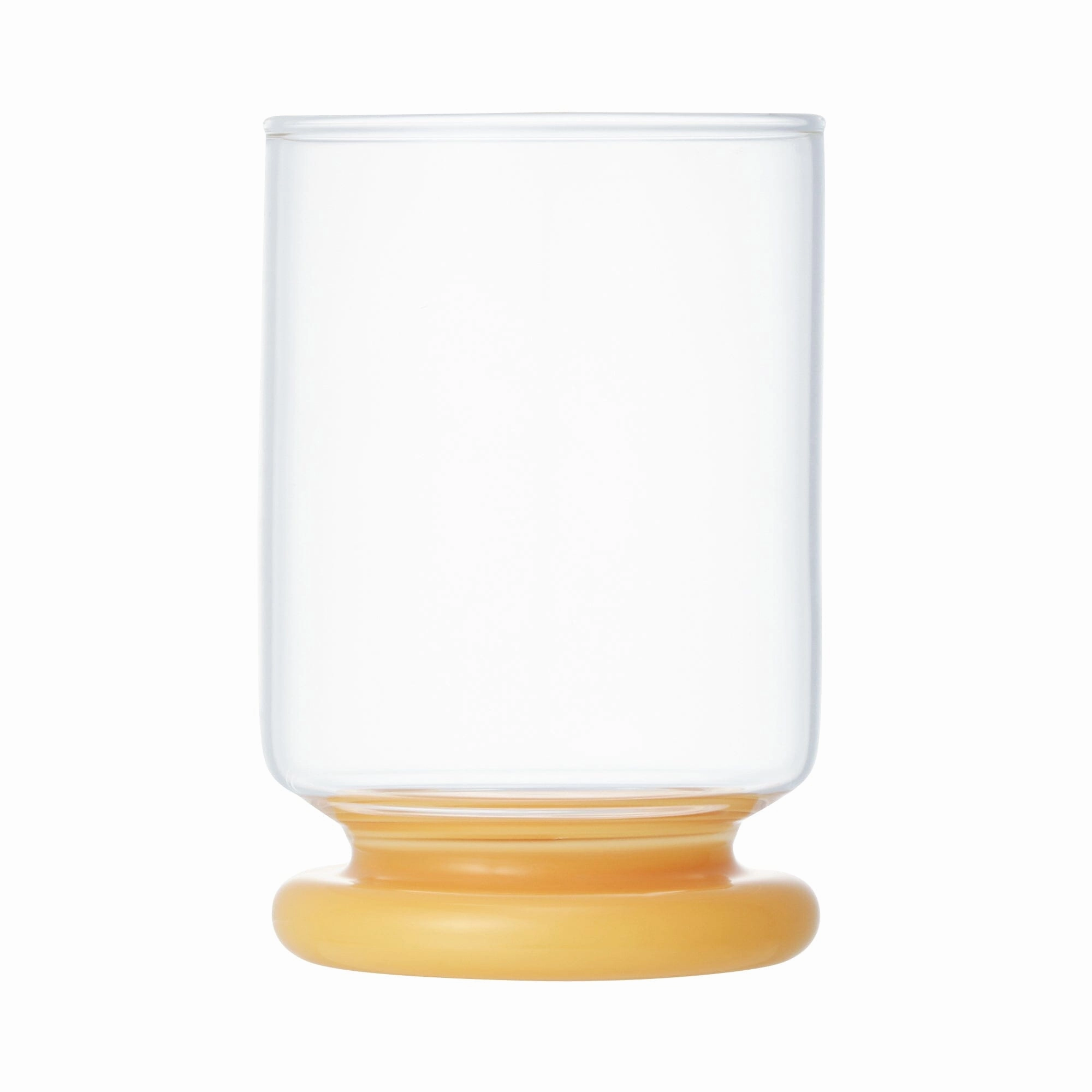 Colorful Foot Tumbler Yellow
