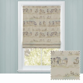 Come By Printed Linen Made to Measure Roman Blinds Naturalhome decor ,wall decor 