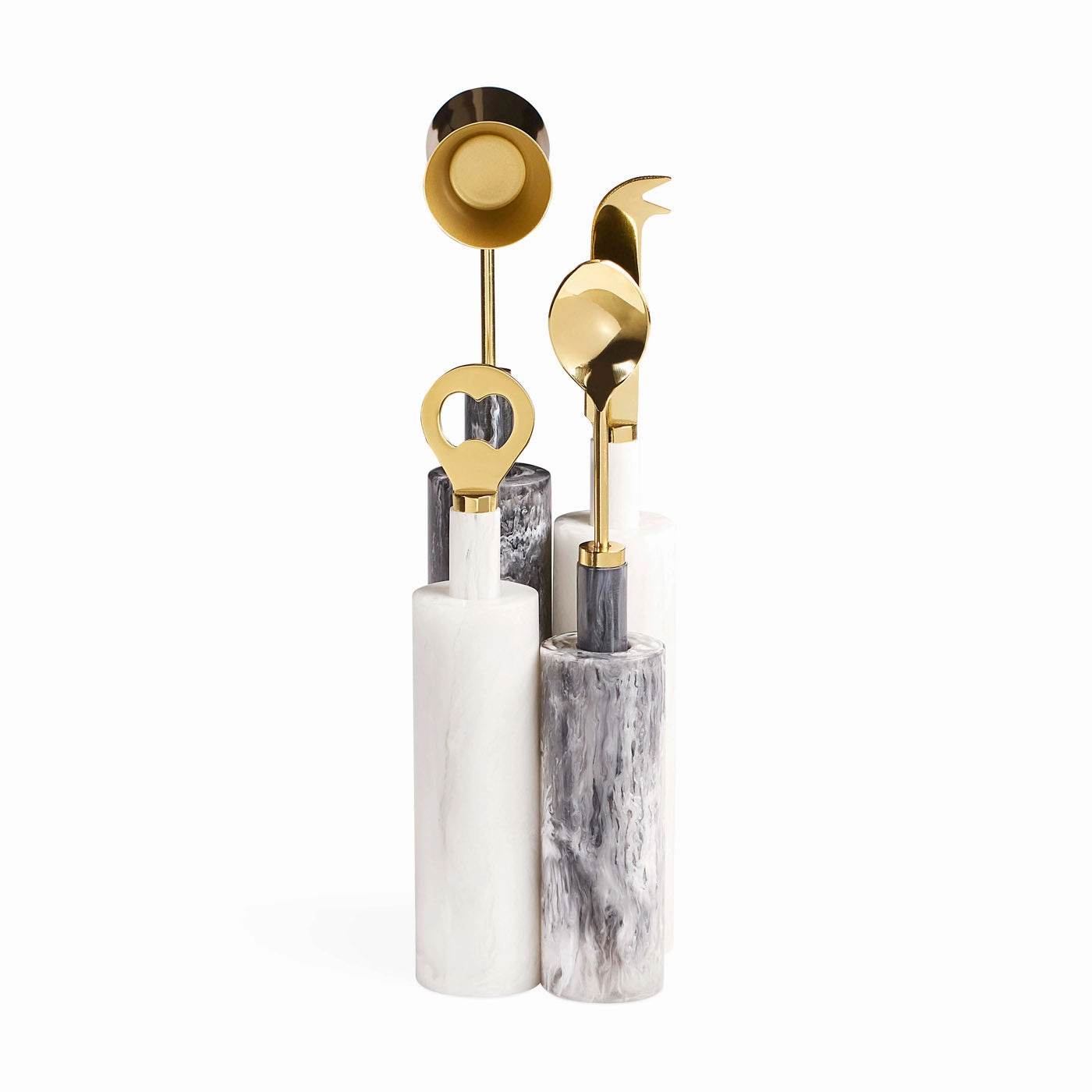 Como Black & White Barware Setmodern kitchen decor ,kitchen dinner set ,dinnerware 