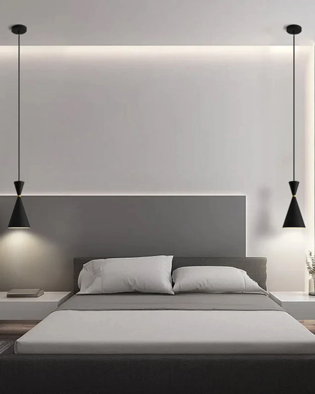 conical pendant light