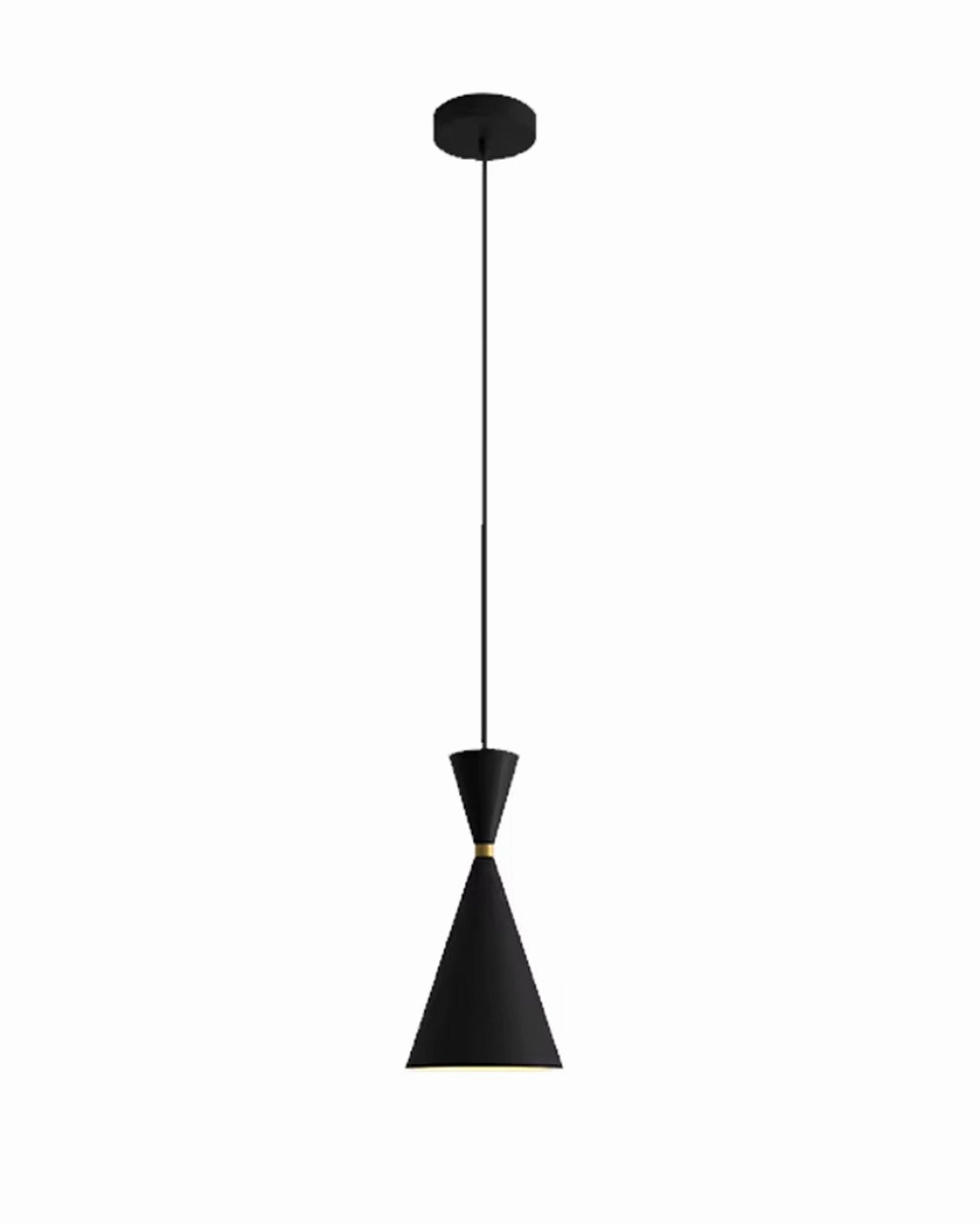 conical pendant light