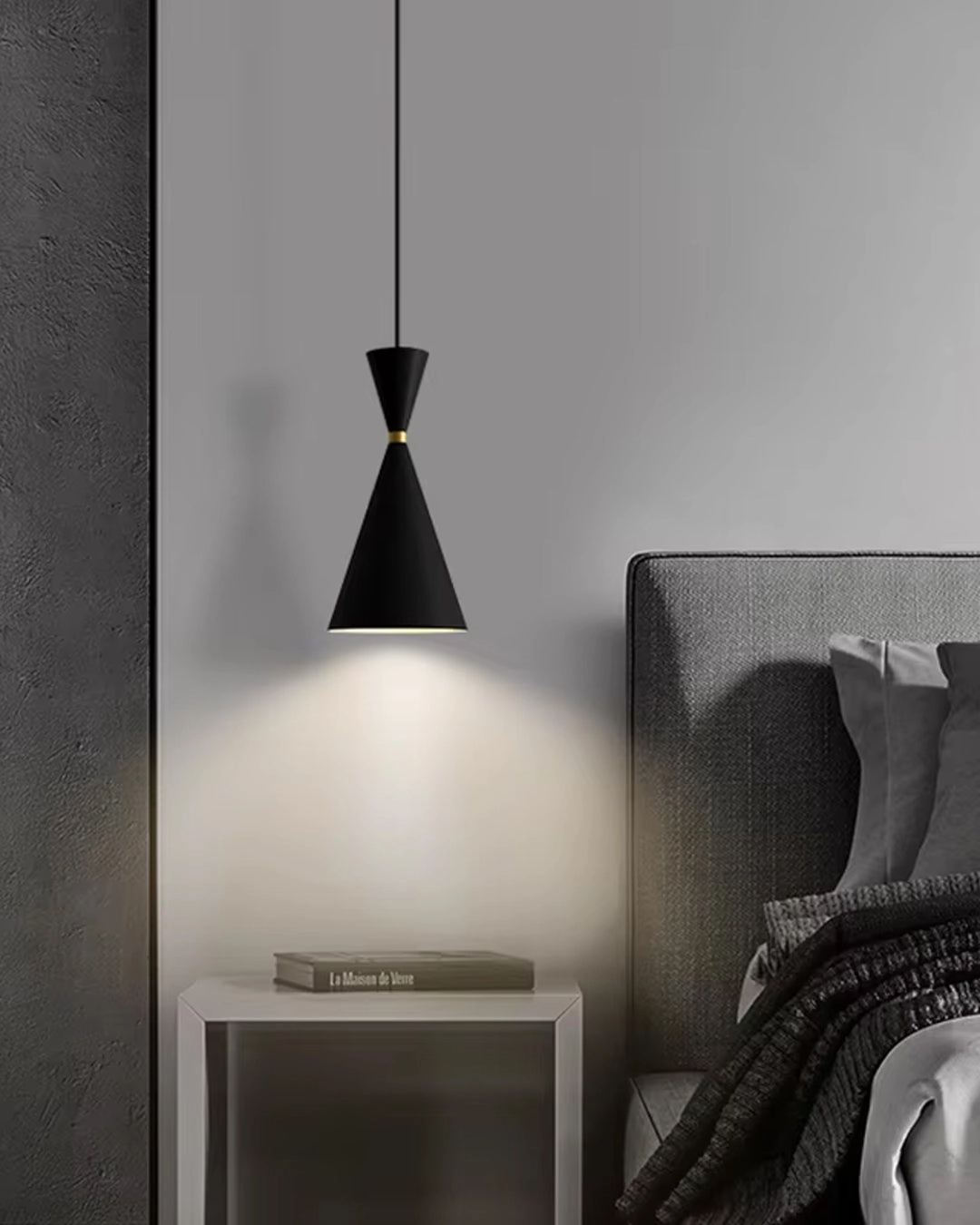 conical pendant light