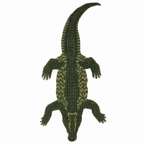 Coolio Crocodile Rug - 80"bedding sets ,throw blankets 