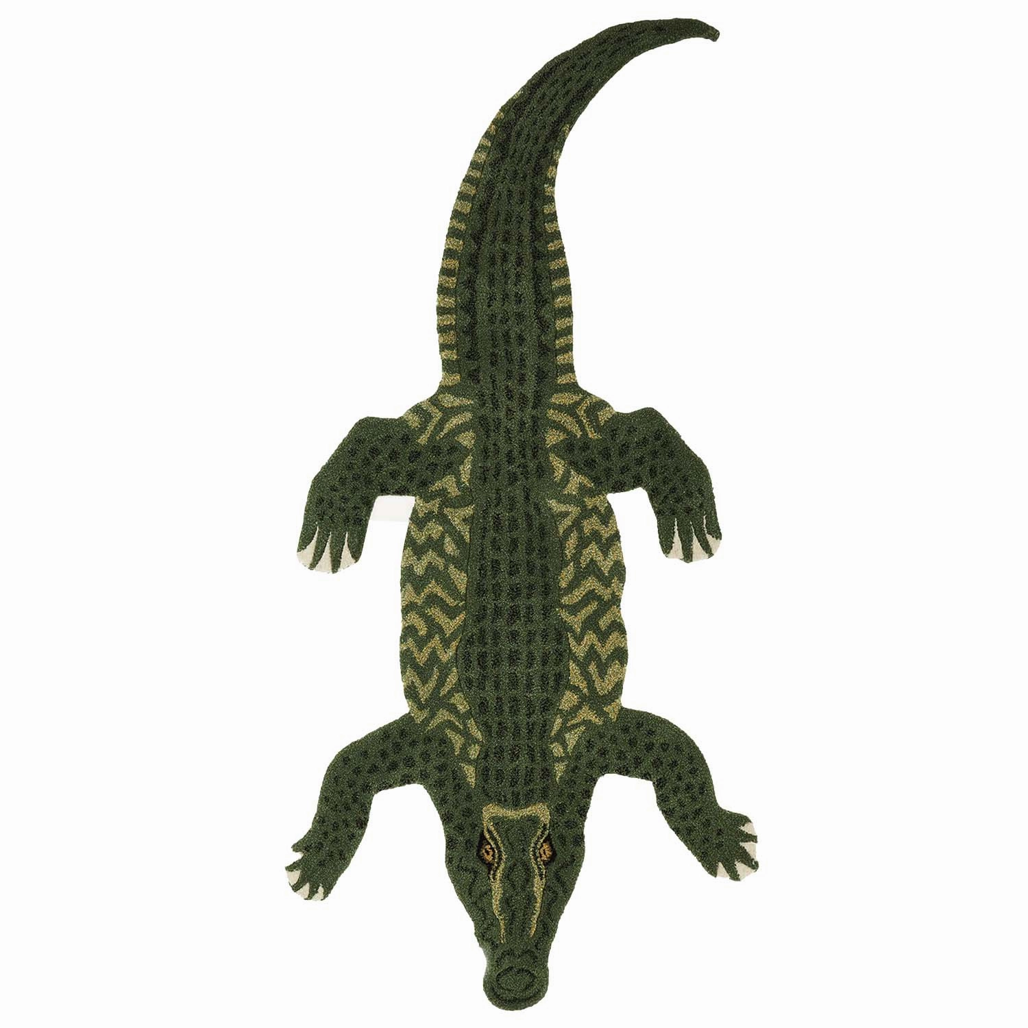 Coolio Crocodile Rug - 80"bedding sets ,throw blankets 