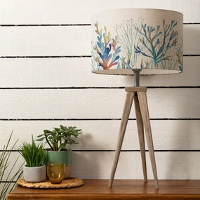 Coral Reef Eva & Aratus Complete Table Lamp Grey/Cobaltmodern home decor ,home decor for bedroom 